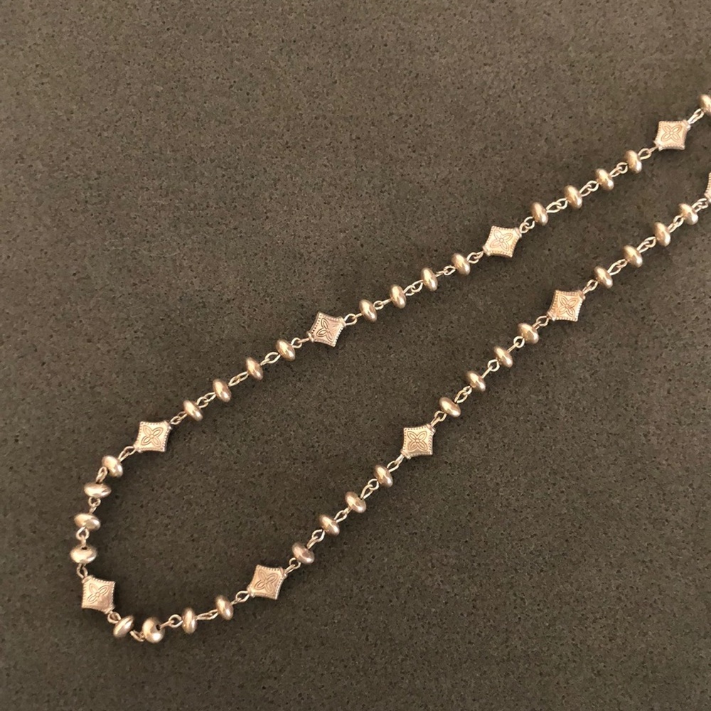 2 Matching Silver Necklaces by Chaps - Picture 12 of 14